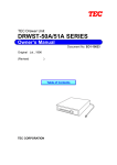 DRWST-51 "Owners Manual" (EO1-19023) (drw51om) July