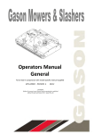 Operators Manual General