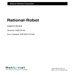 Rational Robot User's Guide