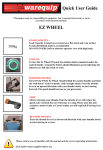 Quick User Guide EZ WHEEL