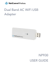 Dual Band AC WiFi USB Adapter NP930 USER GUIDE