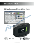 EL/GL Series with PC Spa Dashboard Control User Guide