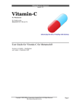Vitamin-C User Guide