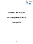 Installing the stick User Guide