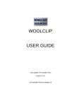WOOLCLIP USER GUIDE - Australian Wool Exchange Ltd