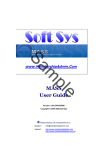 MASS User Guide - Membership Management Software
