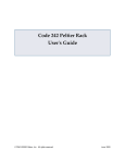 Code 242 Peltier Rack User's Guide
