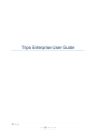 Trips Enterprise User Guide