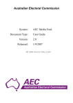 AEC Media Feed User Guide - Australian Electoral Commission