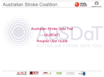 Australian Stroke Data Tool (AuSDaT) Hospital User Guide