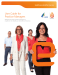 User Guide for Practice Managers