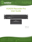 VGADVI Recorder Pro User Guide