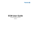 ECM User Guide