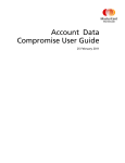 Account Data Compromise User Guide—for MasterCard Merchant