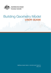 Geoscience Australia Building Geometry Model User Guide