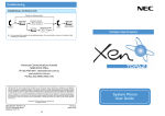 System Phone User Guide - Advanced Communications