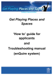 Get Playing Places and Spaces How To Guide and Troubleshooting