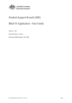 Student Support Branch (SSB) HELP IT Application