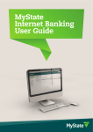 MyState Internet Banking User Guide
