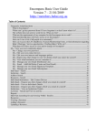 Encompass Basic User Guide Version 7 – 21/01/2009 https