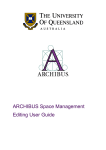 ARCHIBUS Space Management - User Guide