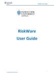 RiskWare Incident and Hazard Management User Guide