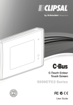 Clipsal C-Bus Colour C-Touch V2 Screen
