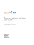 Compass Software for Peggy User Guide