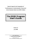 The DS2G Program User's Guide