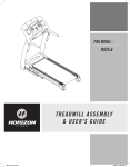 TREADMILL ASSEMBLY & USER'S GUIDE