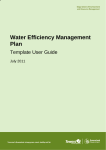 Water Efficiency Management Plan