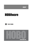 HOBOware User's Guide