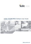 UC864-E/G/WD/WDU Software User Guide