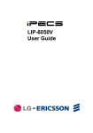 LIP-8050V User Guide - Infiniti Telecommunications