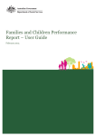 Families and Children Performance Report – User Guide