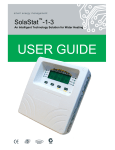 USER GUIDE - Solar Hot Water Parts