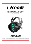 LED MultiPAR 12FC USER GUIDE