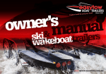 Easytow Boat Trailers Pty Ltd User's Guide