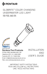 INSTALLATION AND USER'S GUIDE GLOBRITE COLOR