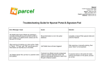 Troubleshooting Guide for Nparcel Portal & Signature Pad