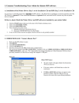 Common Troubleshooting Fixes