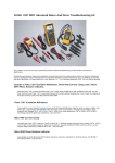 FLUKE 1587 MDT Advanced Motor And Drive Troubleshooting Kit