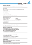 IWAKI PUMPS AUSTRALIA Troubleshooting evaluation checklist