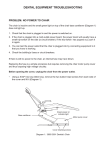 DENTAL EQUIPMENT TROUBLESHOOTING