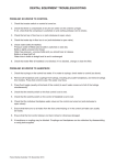 DENTAL EQUIPMENT TROUBLESHOOTING