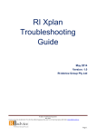 RI Xplan Troubleshooting Guide