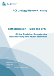 Catheterisation – Male and SPC - Clinical Guideline, Competencies