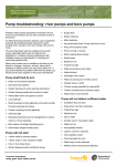 Pump troubleshooting river pumps and bore pumps W28
