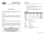 Field Rotameters 320 Series Operating Instructions 37505 PDF