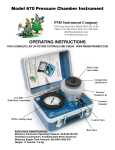 PMS Model 670 Operating Instructions